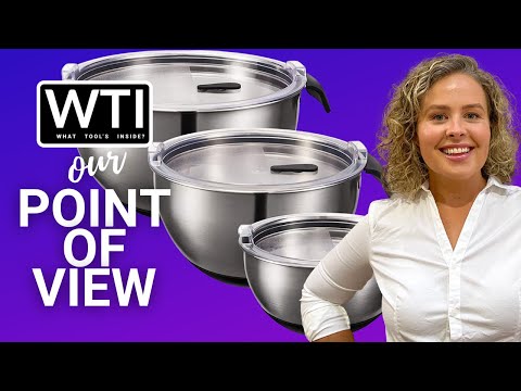 U-Taste Stainless Steel Mixing Bowls - WTI product video review