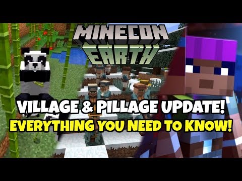 Minecraft 1.14! Village And Pillage Update! Pandas 