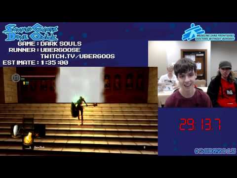 Dark Souls :: SPEED RUN (1:09:28) [PC] by Ubergoose #SGDQ 2013