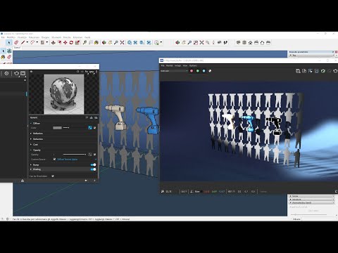 VRAY Sketchup Videocourse - 14 - Subsurface Scattering, Car Paint, Toon Effect, Procedural, Opacity