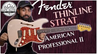 Video thumbnail for Thinline Strat VS Solid Body Strat? - Fender Dealer Exclusive Thinline Stratocaster Review by Safe Haven Music