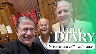 PFL-My Daily Diary for November 27 - 29, 2025