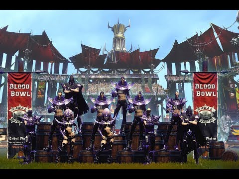 Blood Bowl 2 - Dark Elf Team Basic Introduction