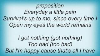 Bangles - I Got Nothing Lyrics