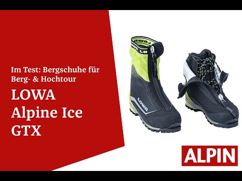 Test Bergschuh Lowa Alpine Ice GTX | ALPIN - Das Bergmagazin