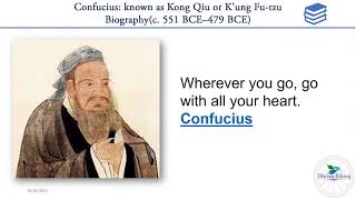 Confucius Chinese philosopher: 551–479 BCE||Legion Analysis || Part -1