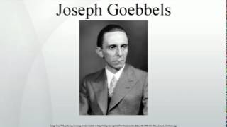 Joseph Goebbels