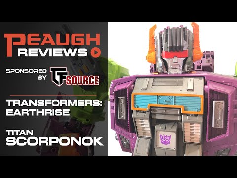 Video Review: Transformers Earthrise - Titan Class SCORPONOK