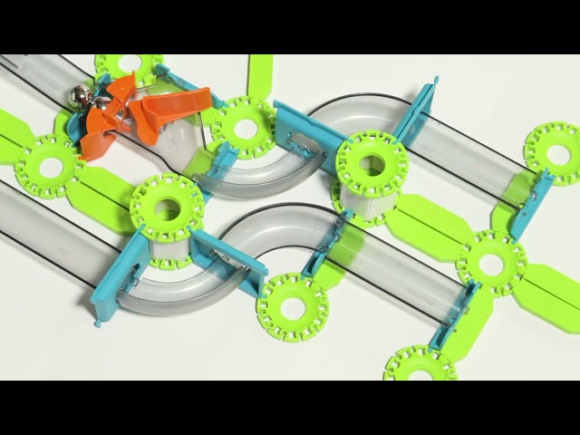 Vídeo relacionado con Geomag - Mechanics Gravity Elevator Circuit - Juego Educativo y Creativo para Niños - Bloques de Construcción Magnéticos, Circuito con Bloques Magnéticos - Juego de 207 Piezas