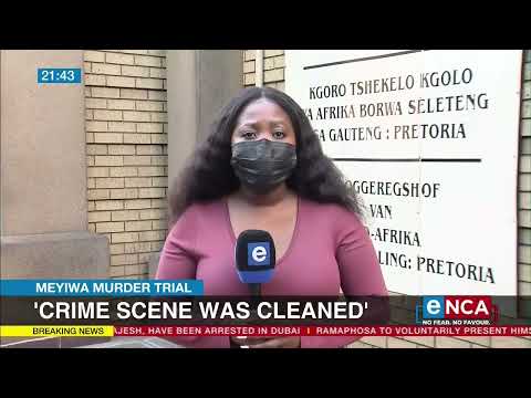 Meyiwa murder trial Crime scene was cleaned
