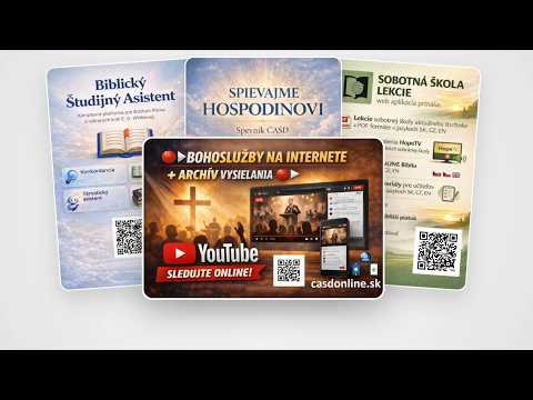 Biblický Študijný Asistent | Spevník CASD Spievajme Hospodinovi | Sobotná škola LEKCIE | DO MOBILU