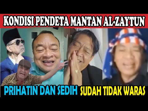 SUNGGUH MIRIS KONDISI PENDETA MANTAN AL ZAYTUN