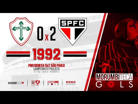 Portuguesa 0x2 São Paulo - Paulista 1992 - fase 02 - rodada 01 - 07/11/1992