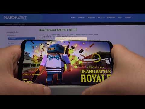 Test Game Grand Battle Royale on Meizu 16 | Snapdragon 845 | 6GB RAM | Gameplay - FPS Check