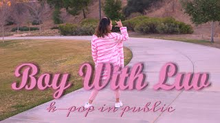 [KPOP IN PUBLIC] BTS (방탄소년단) - 'Boy With Luv' Vocal/Dance Cover (4K) || Ellie ft. Amy Cav