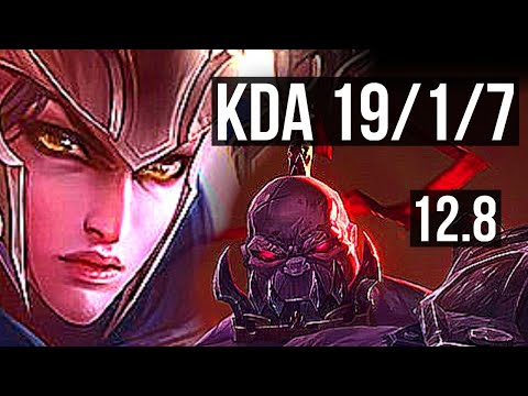 QUINN vs SION (TOP) | 19/1/7, Legendary, 6 solo kills, 700+ games, 1.1M mastery | BR Master | 12.8