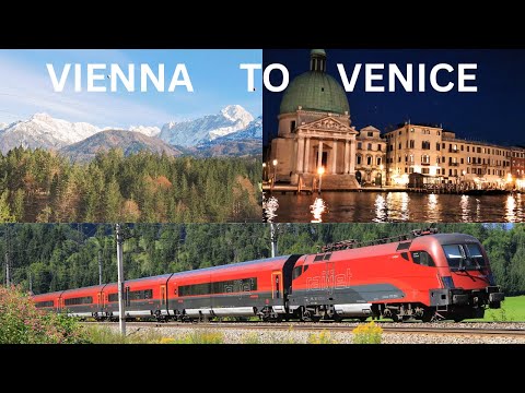 Vienna to Venice by Railjet Train