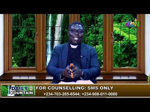 DAILY FOUNTAIN DEVOTIONAL OF JANUARY 3, 2023 - THE REV'D EBELECHUKWU NWANKWO C.