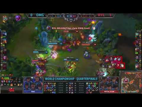 LoL Moments: Uzi "He's still alive! He's still surviving! He stays alive!" | RYL vs OMG | Season 3