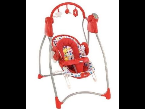 Кресло качалка Graco делаем питание от сети своими руками Swing'n' Bounce