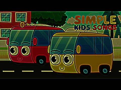 Eye Care V3 Song "The Wheels on the Bus | Songs for Kids | Simple Kids Songs"