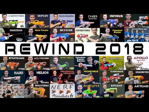 Nerf Rückblick 2018 (alle Videos diesen Jahres) | Magicbiber [deutsch]
