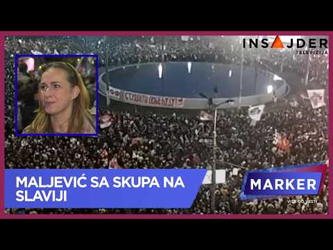 Bojana Maljević: Na Slaviji smo da pozovemo sve građane da izađu na izbore u nedelju