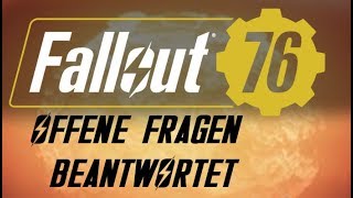 Fallout 76: Infos zu Mods, VATS, Offline spielen, NPCs und mehr