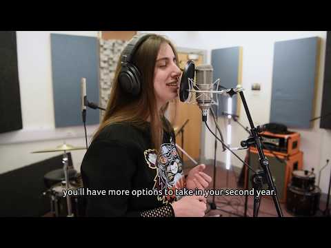 Popular Music BMus(Hons) - International Students