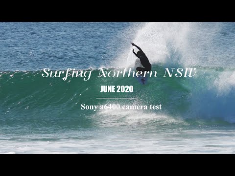Pro surfers tearing up Byron Bay