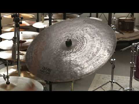 Dream 22" Dark Matter Flat Earth Ride Cymbal 2397g