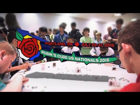 Rubik's Cube US Nationals 2016 Competition Video