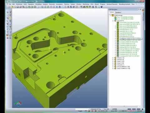 VISI Machining - Automatic Feature Recognition