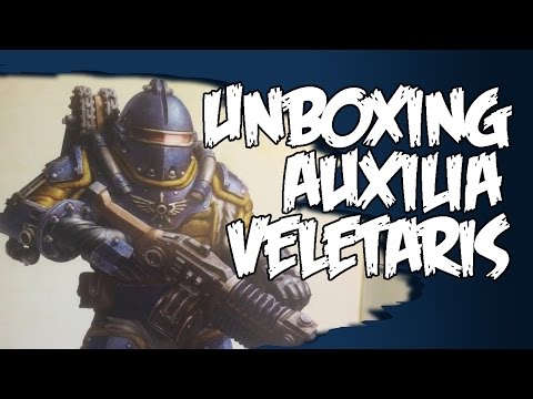 Solar Auxilia Veletaris Unboxing Forge World
