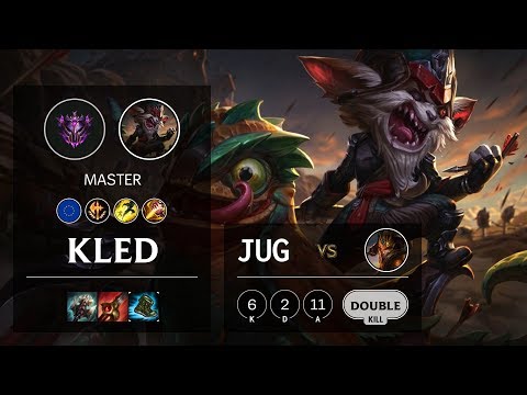 Kled Jungle vs Jarvan IV - EUW Master Patch 10.7