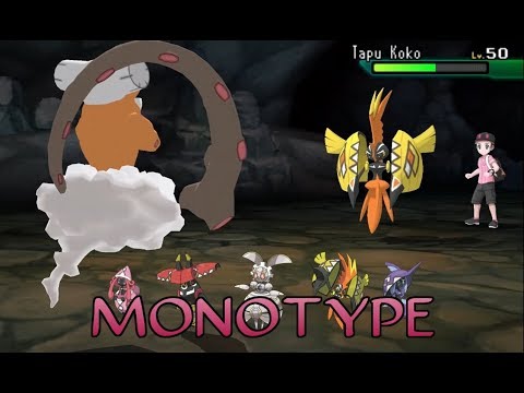 [SM MONO] Bug vs Flying / Ground vs Electric Monotype battles