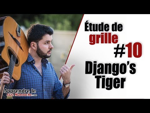 Chord chart study #10 Django's Tiger (Django Reinhardt) - Learning Gypsy Jazz