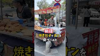 【新疆烤馕】中国の屋台で新疆ウイグルのソウルフードを食べて見た #東莞 #ウイグルパン #中国屋台