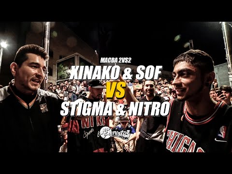 ((BATALLÓN)) 🇨🇱 Nitro & Stigma 🆚 Xinako & Sof 🇪🇸 [FINAL] - #MACBA 2vs2 | #4ELEMENTOS |