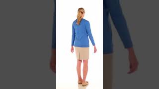 Devon &amp; Jones DP181W Ladies Perfect Fit Ribbon Cardigan at ApparelnBags.com