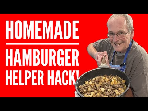 Homemade Hamburger Helper Hash Recipe | Cheap & Easy Family Dinner Hack