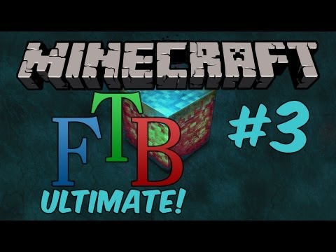 Minecraft Feed The Beast Ultimate [Ep3]- Generator And Electric Furnace!!!
