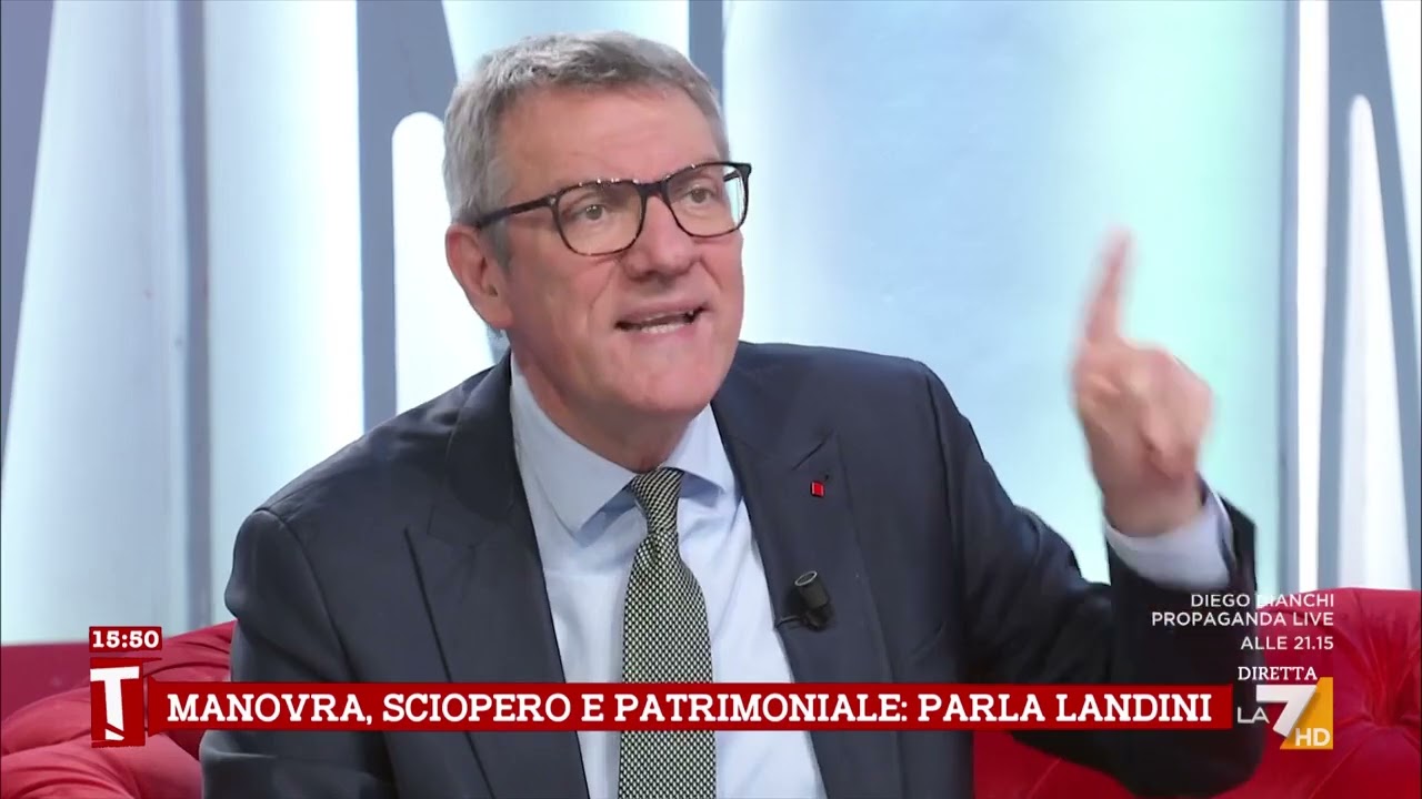 Manovra, Landini: "Aiutano chi non paga le tasse, gli altri sono dei cogli..ni"