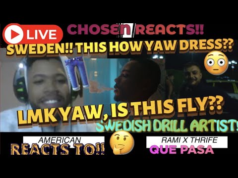 RAMI x THRIFE - QUE PA$A [Offical Video] (AMERICAN REACTS) #reaction #funny