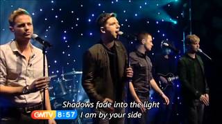 Westlife - What About Now with Lyrics (TV Live)