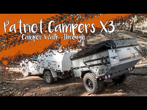 PATRIOT CAMPERS X3 REVIEW AND WALK THROUGH