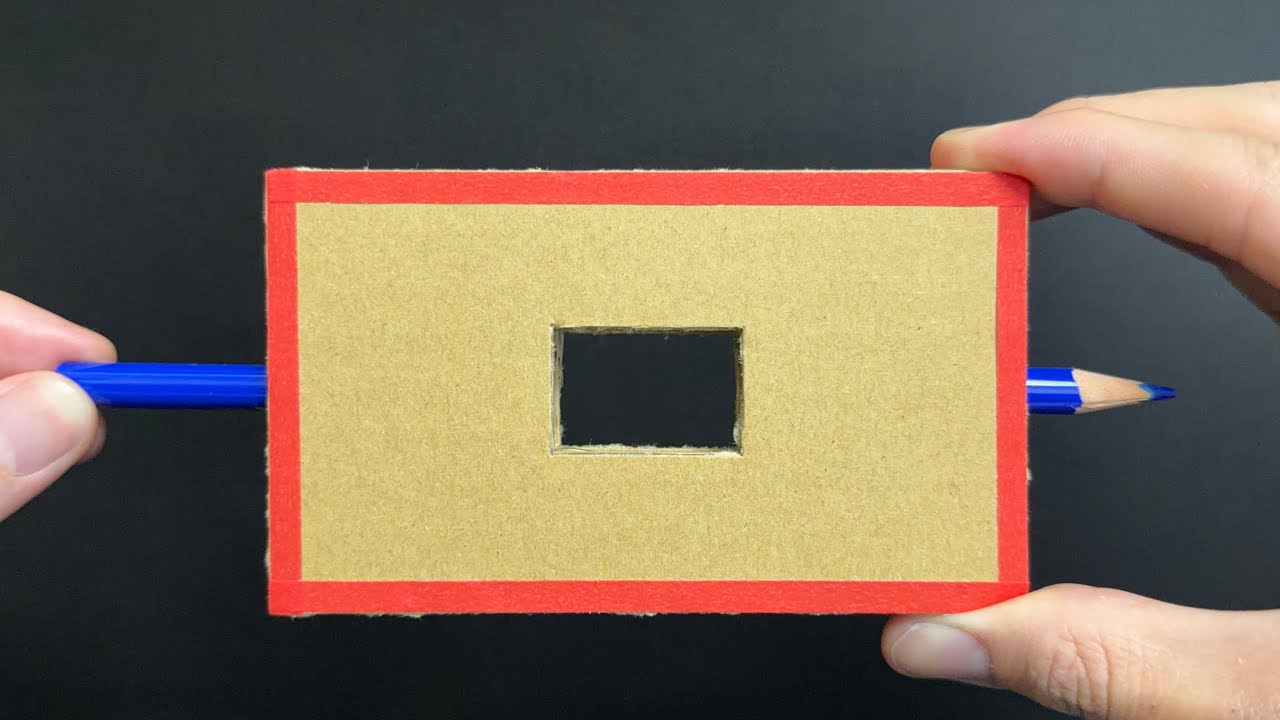 How to Make a Pencil Warp Magic Box 【Easy Craft】