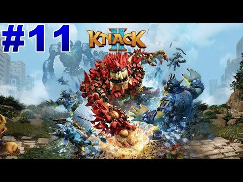 Knack 2 Walkthrough Gameplay Part 11 Chapter 11 (PS4 Pro) - No Commentary