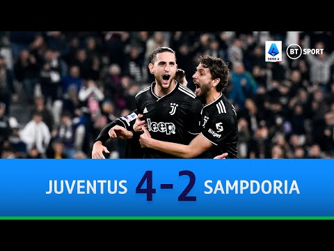 Juventus vs Sampdoria (4-2) | Rabiot at the double | Serie A Highlights