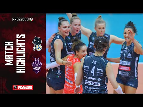 HIGHLIGHTS | A. CARRARO PROSECCO DOC CONEGLIANO vs ANKARA ZEREN SPOR | CEV CHAMPIONS LEAGUE